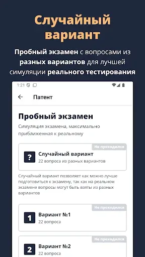 Скриншот 7 — Экзамен Патент РВП ВНЖ 2026