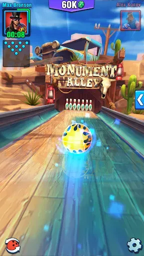 Скриншот 1 — Bowling Crew — 3D боулинг игра