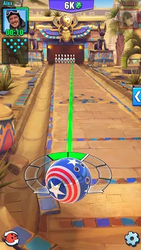 Скриншот 3 — Bowling Crew — 3D боулинг игра
