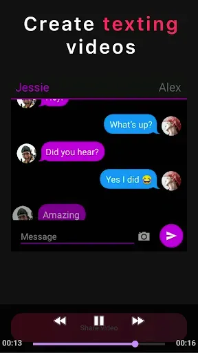 Скриншот 1 — TextingStory Chat Story Maker