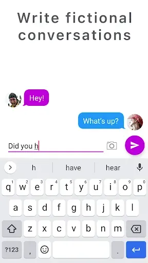 Скриншот 2 — TextingStory Chat Story Maker