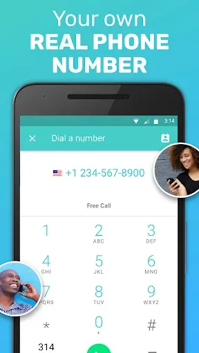 Скриншот 2 — FreeTone Calls & Texting