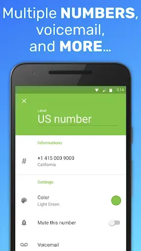 Скриншот 5 — Text Me: Second Phone Number