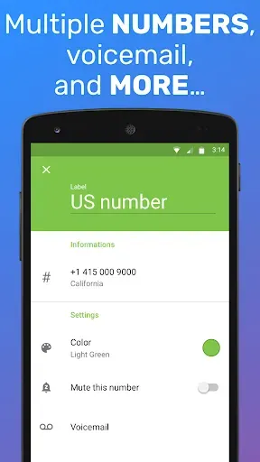 Скриншот 5 — TextMe Up Calling & Texts
