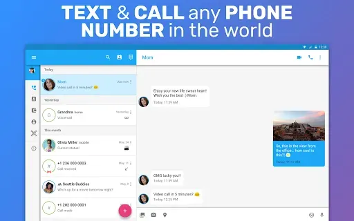 Скриншот 6 — TextMe Up Calling & Texts