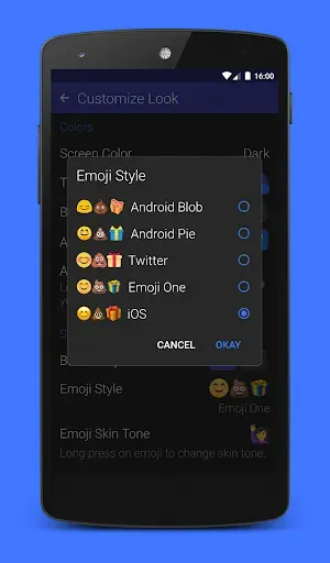Скриншот 3 — Textra SMS