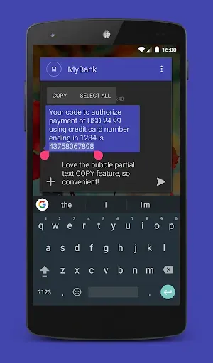 Скриншот 5 — Textra SMS