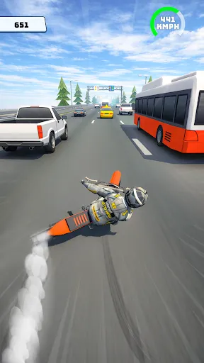 Скриншот 2 — Bike Drift Master Racing Game