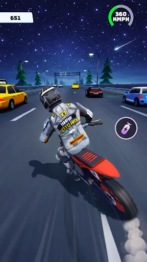 Скриншот 5 — Bike Drift Master Racing Game