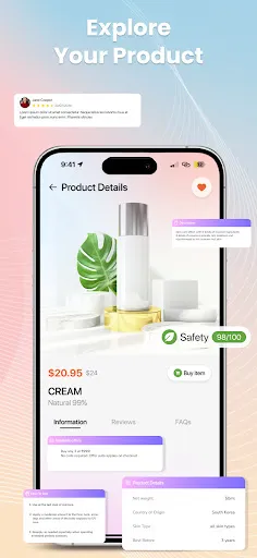 Скриншот 3 — Skincare - AI Cosmetic Scanner