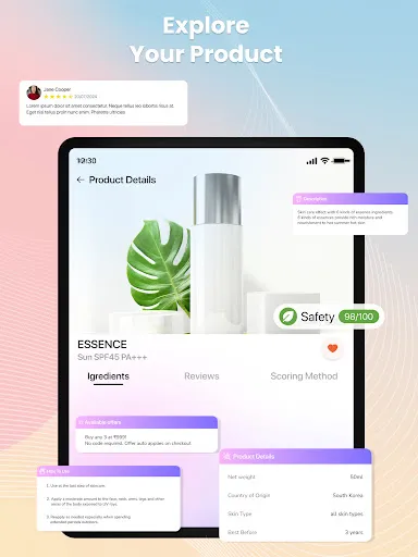 Скриншот 8 — Skincare - AI Cosmetic Scanner