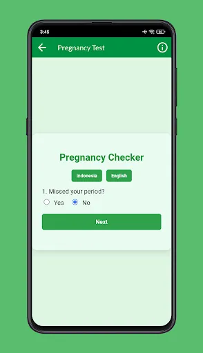 Скриншот 2 — Pregnancy Test Checker