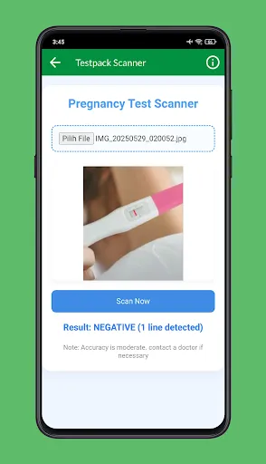 Скриншот 3 — Pregnancy Test Checker