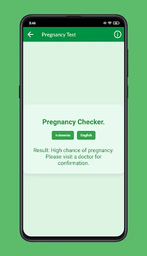 Скриншот 4 — Pregnancy Test Checker