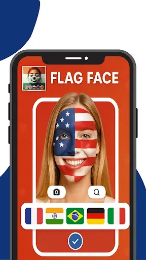 Скриншот 6 — Flag Face - Flag on Pic