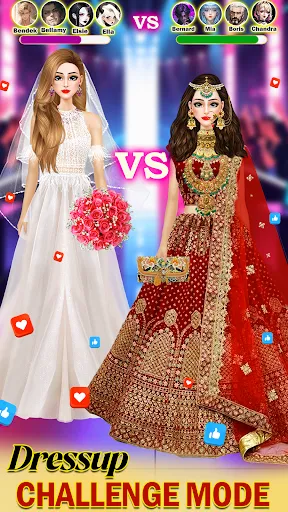 Скриншот 4 — Indian Bridal Doll Dress Up