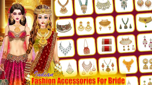Скриншот 4 — Indian Wedding Doll Dress Up