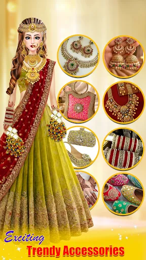 Скриншот 5 — Indian Wedding Doll Dress Up