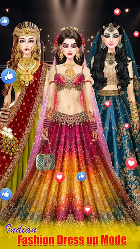Скриншот 7 — Indian Wedding Doll Dress Up