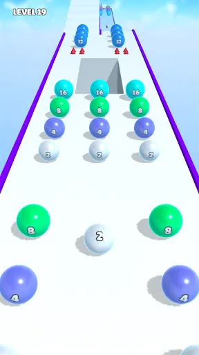 Скриншот 1 — Ball Merge 2048