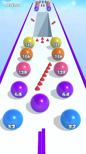 Скриншот 2 — Ball Merge 2048