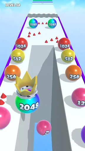 Скриншот 3 — Ball Merge 2048