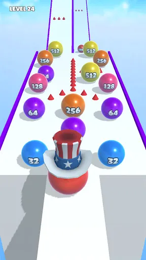 Скриншот 6 — Ball Merge 2048