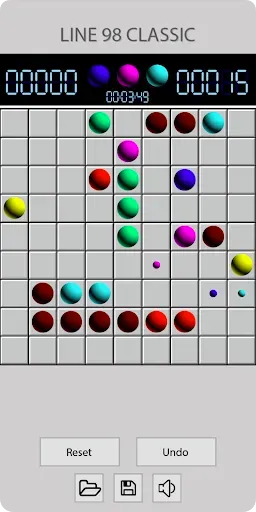 Скриншот 1 — Line 98 Classic: Color Puzzle