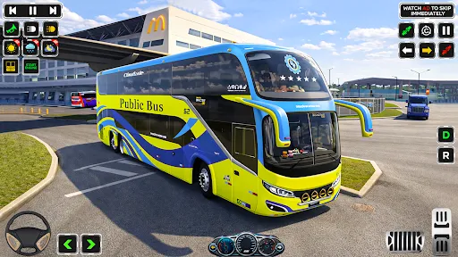 Скриншот 3 — City Bus Transport Bus Game