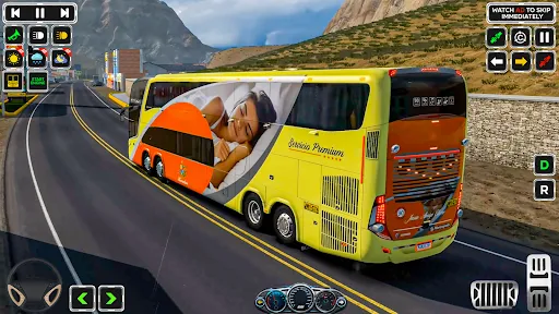 Скриншот 5 — City Bus Transport Bus Game