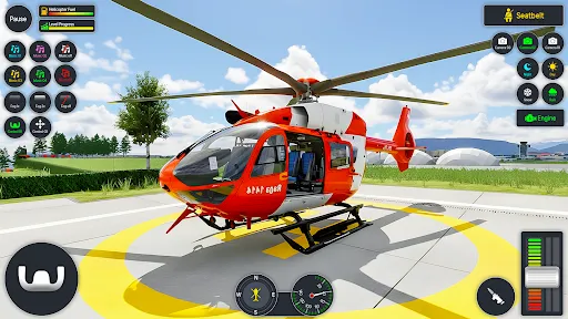 Скриншот 1 — Real Helicopter Simulator