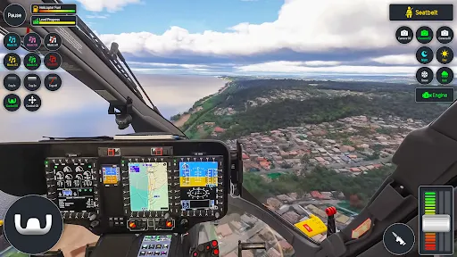 Скриншот 3 — Real Helicopter Simulator