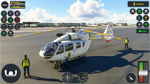 Скриншот 4 — Real Helicopter Simulator