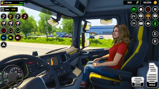 Скриншот 2 — Euro Truck 3D Game Simulator