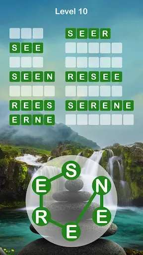 Скриншот 1 — Word Relax: Word Puzzle Games