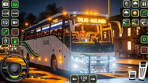 Скриншот 1 — Bus Simulator Drive Game