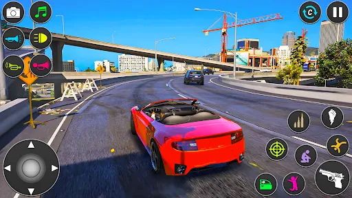 Скриншот 2 — Open World City Mafia Car Game