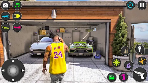 Скриншот 3 — Open World City Mafia Car Game