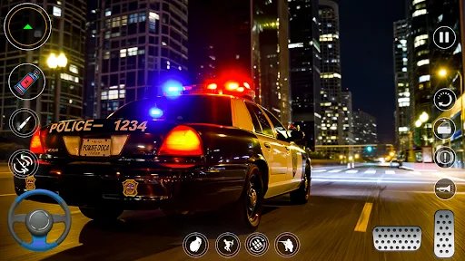 Скриншот 2 — US Police Car Chase Games 2026