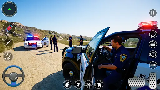 Скриншот 4 — US Police Car Chase Games 2026