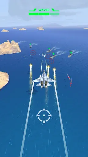 Скриншот 1 — War Plane Strike: Sky Combat
