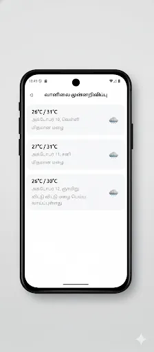 Скриншот 6 — வானிலை அறிக்கை