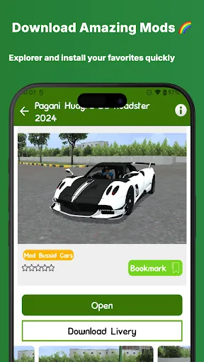Скриншот 1 — Mod Bus Simulator and Livery
