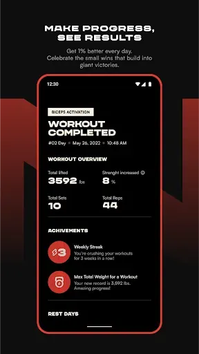 Скриншот 7 — Pump Club: Fitness + Nutrition