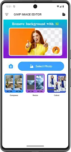 Скриншот 7 — GiMP IMAGE EDITOR