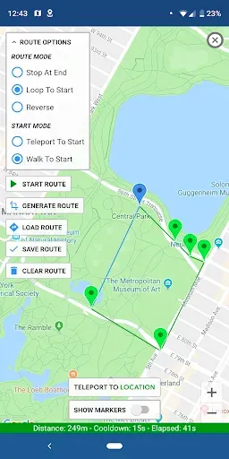 Скриншот 4 — Fake GPS Location-GPS JoyStick