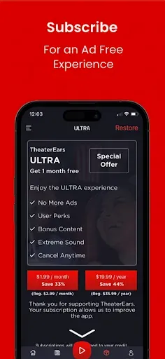 Скриншот 5 — TheaterEars Movies in Spanish
