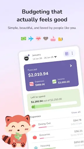 Скриншот 1 — Budgeting App - Spend Tracker