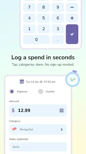 Скриншот 2 — Budgeting App - Spend Tracker