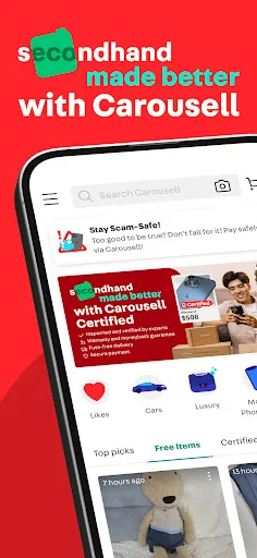 Скриншот 1 — Carousell: Sell and Buy